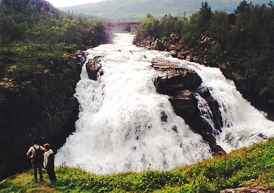 Bjoreio-Wasserfall